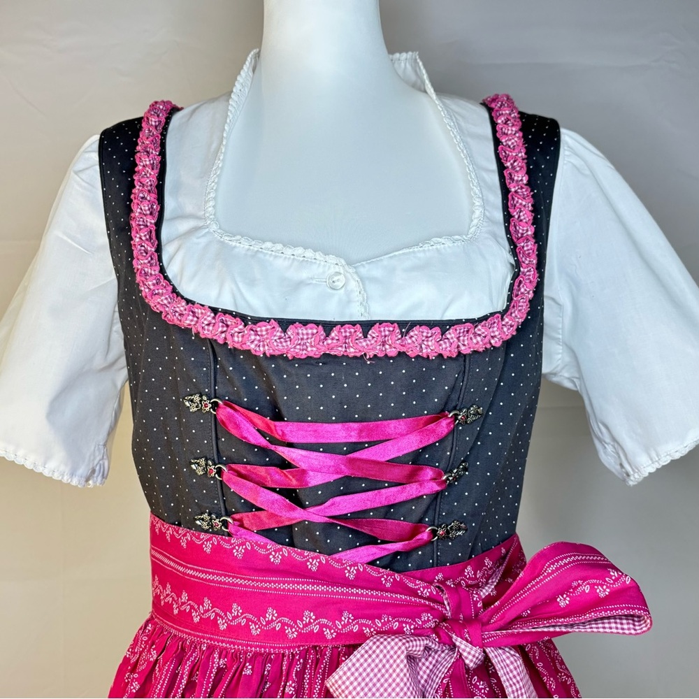 Authentic German Oktoberfest Dirndl Set ~Size 14 US – Hammerschmid + Alphorn - Picture 2 of 8